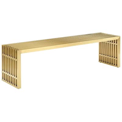 Gridiron Medium Stainless Steel Bench