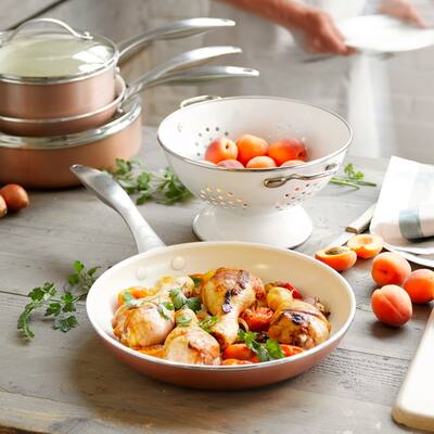 Trisha Yearwood Ceramic Nonstick 9.5-inch & 12-inch Frypan Set