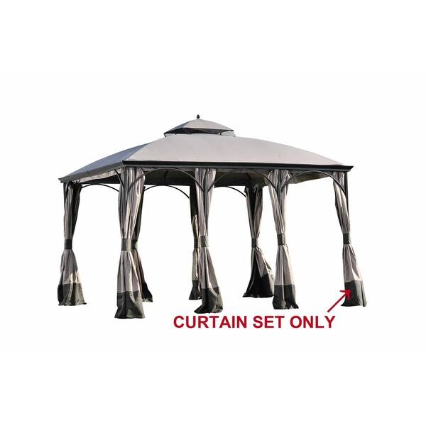 Shop Sunjoy Replacement Curtain Model 110109128 Free Shipping