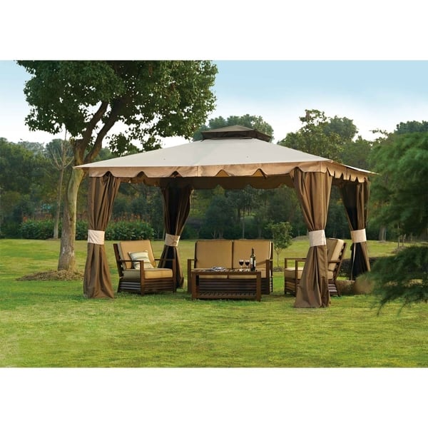 Sunjoy Replacement Canopy Set for model L-GZ215PST-5B - Bed Bath ...