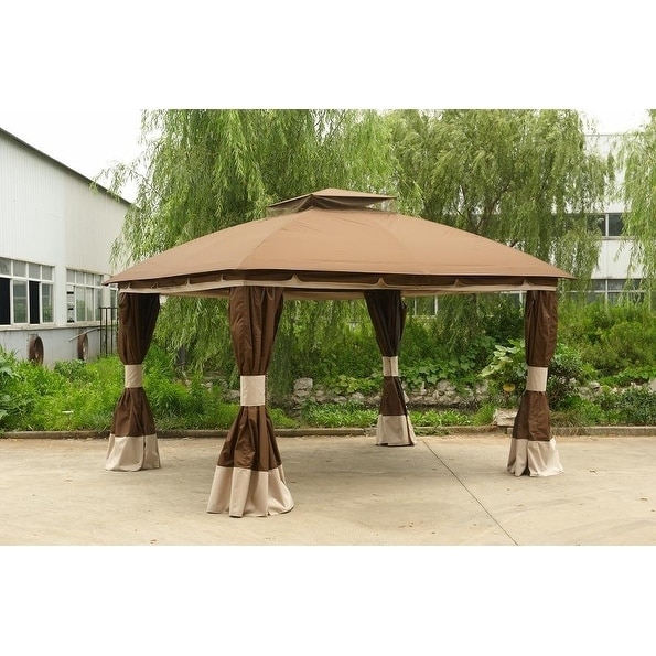 Sunjoy Replacement Canopy Set For L Gz215pst 4b 10x12 Sunjoy Replacement Canopy Set For L Gz215pst 4b 10x12 Healdsburg Gazebo