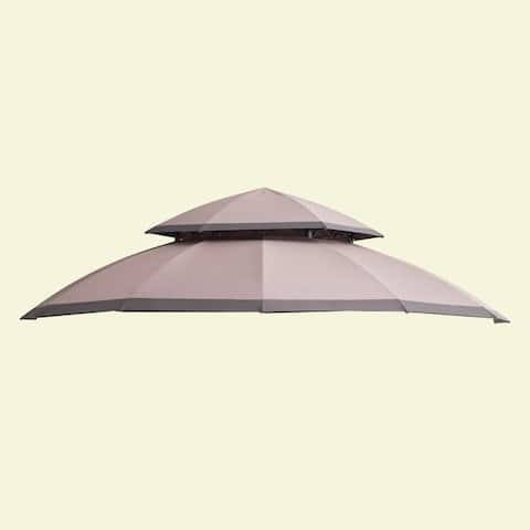 Brown Gazebos Pergolas Online At Our Best Patio Sunjoy Replacement Canopy Set For L Gz793pst E Heritage Gazebo
