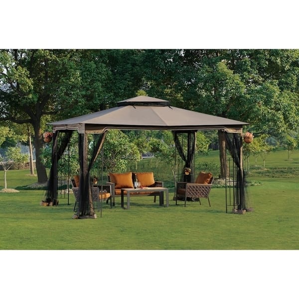 Sunjoy Replacement Canopy set for LGZ798PST Regency Gazebo Bed Bath