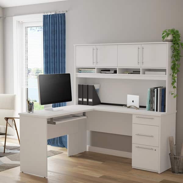 Shop Bestar Innova Plus L Shaped Desk Overstock 20749577