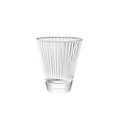 Majestic Gifts High Quality European Glass Double Old Fashioned Tumblers-10.5 oz- S/6