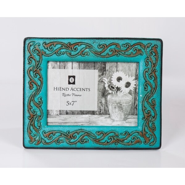 Photo & Frame Tray Decor Scrolled