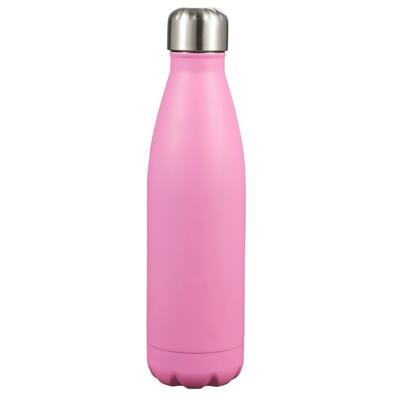 Visol Marina Double Wall Water Bottle 16oz - Pink