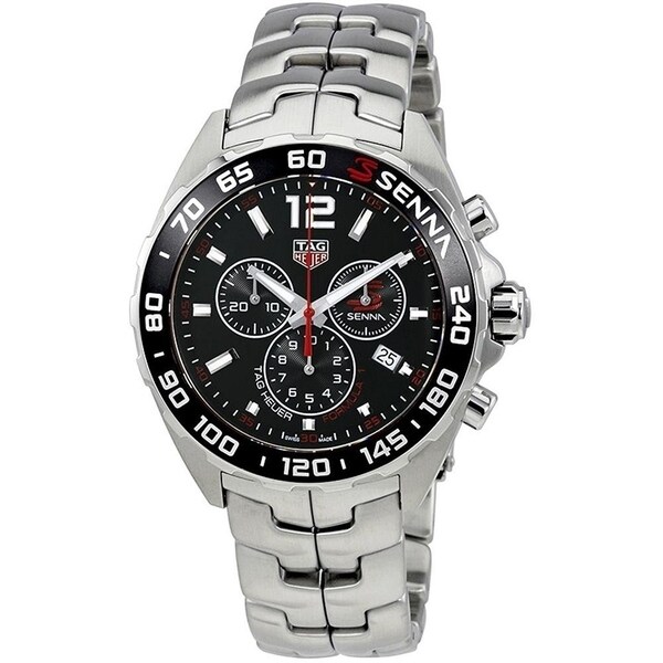 tag heuer men's stainless steel watch