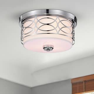 Spenn 3-Light Chrome Design Flush Mount Ceiling Lamp