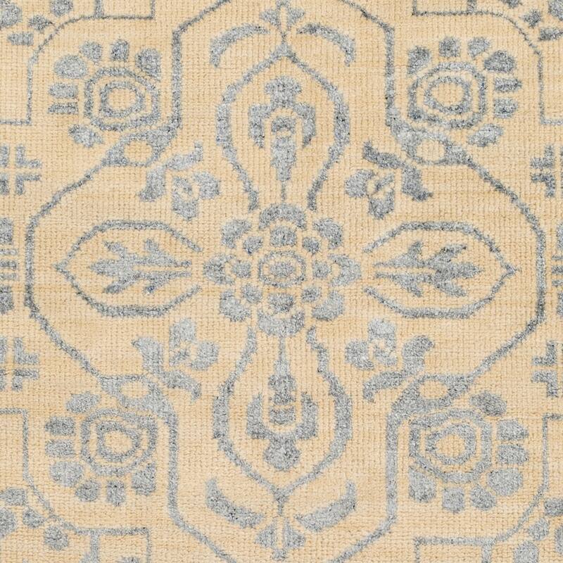 Hand-Knotted Brunoy Wool/Viscose Area Rug (2' x 3')