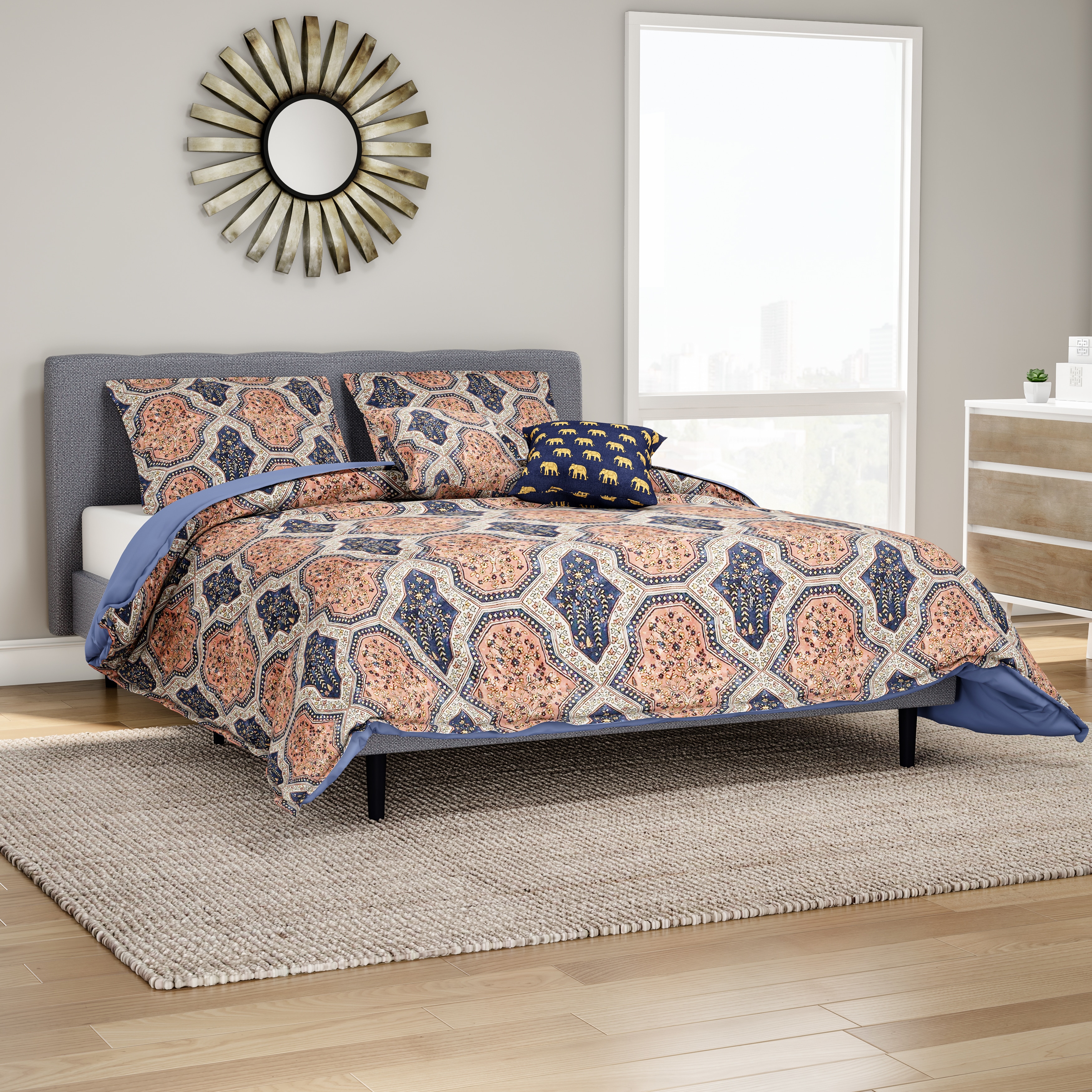 Shop The Curated Nomad Waverly Floral Vine Duvet Cover Set On