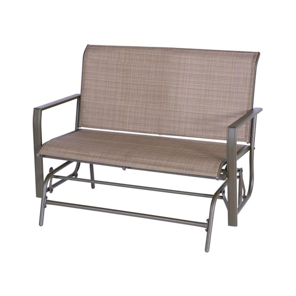 2 Person Patio Glider Bench Outdoor Swing Loveseat Rocking 2 Person Patio Glider Bench Outdoor Swing Loveseat Rocking Seating Rocker Lounge Chair