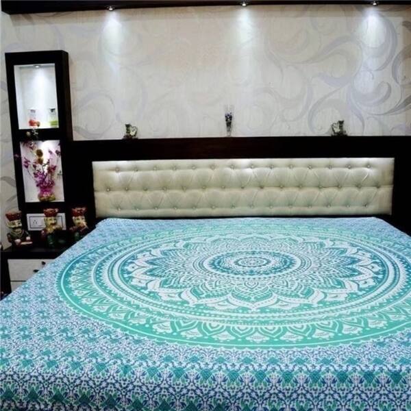 Shop Bohemia Printing Tapestry Wall Hanging Bedspread Dorm Decor