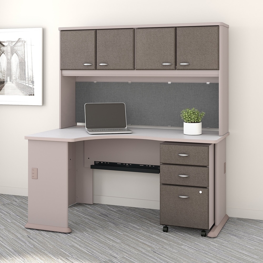 bush business furniture series a left corner desk