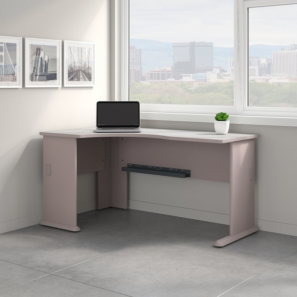 Shop Bush Business Furniture Series A Left Corner Desk In Pewter