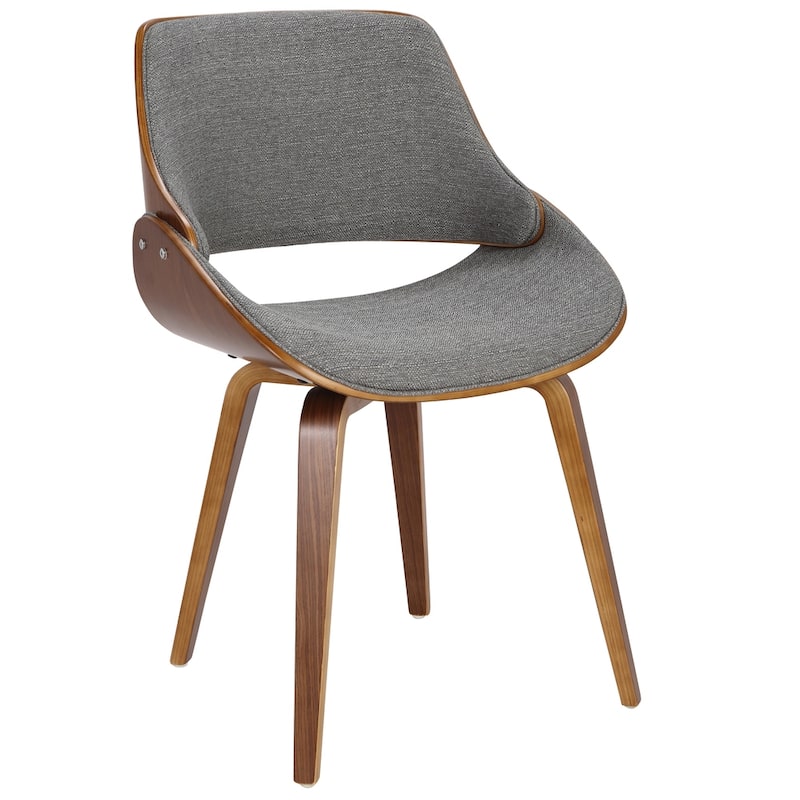 Carson Carrington Svetlana Mid-century Modern Upholstered Dining/Accent Chair - Grey