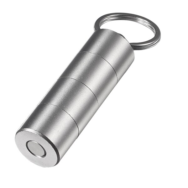 Visol Torpedo Three Cut Cigar Punch - Silver