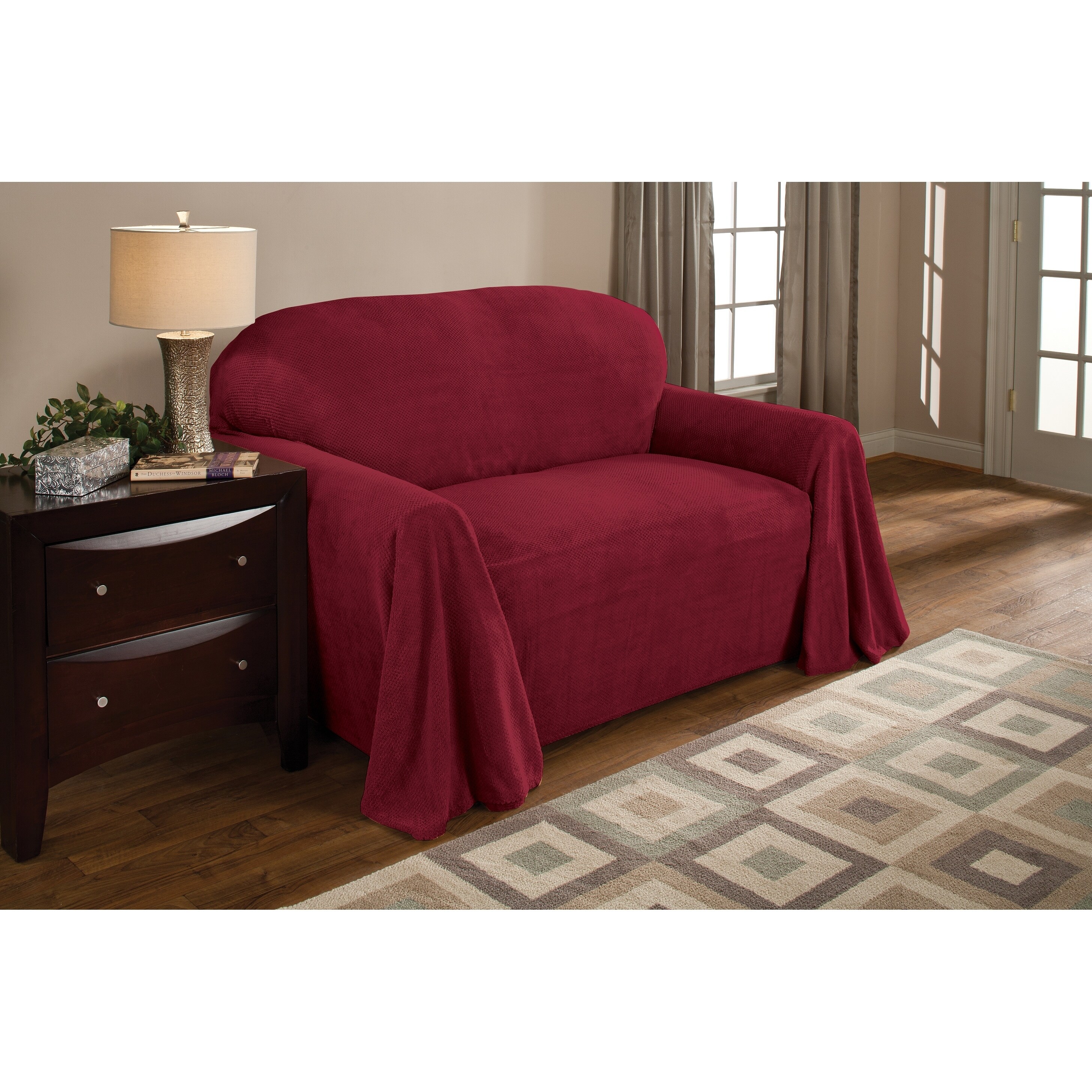 Innovative Textile Solutions Solid Textured Sofa Throw Innovative Textile Solutions Solid