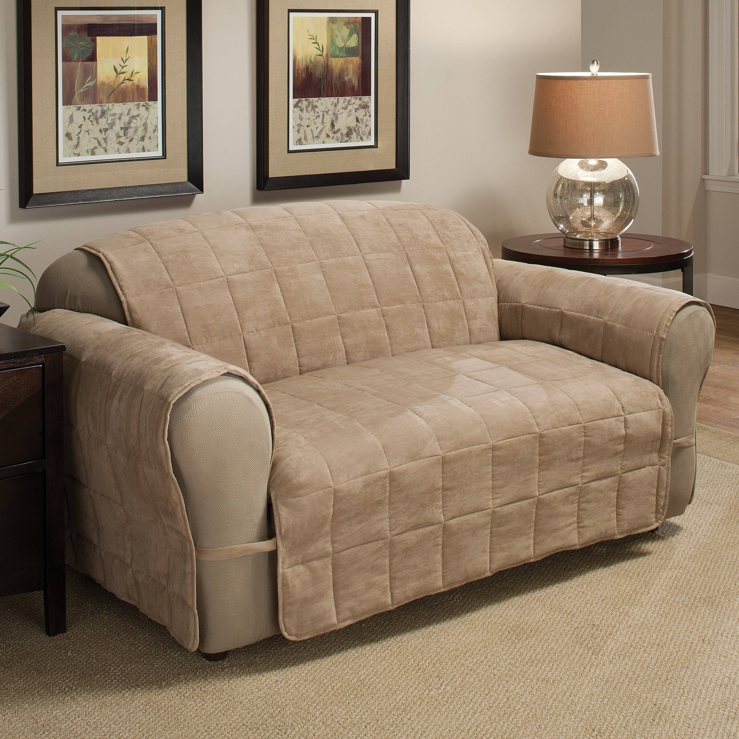 Shop Its Ultimate Faux Suede Sofa Furniture Protector On Sale