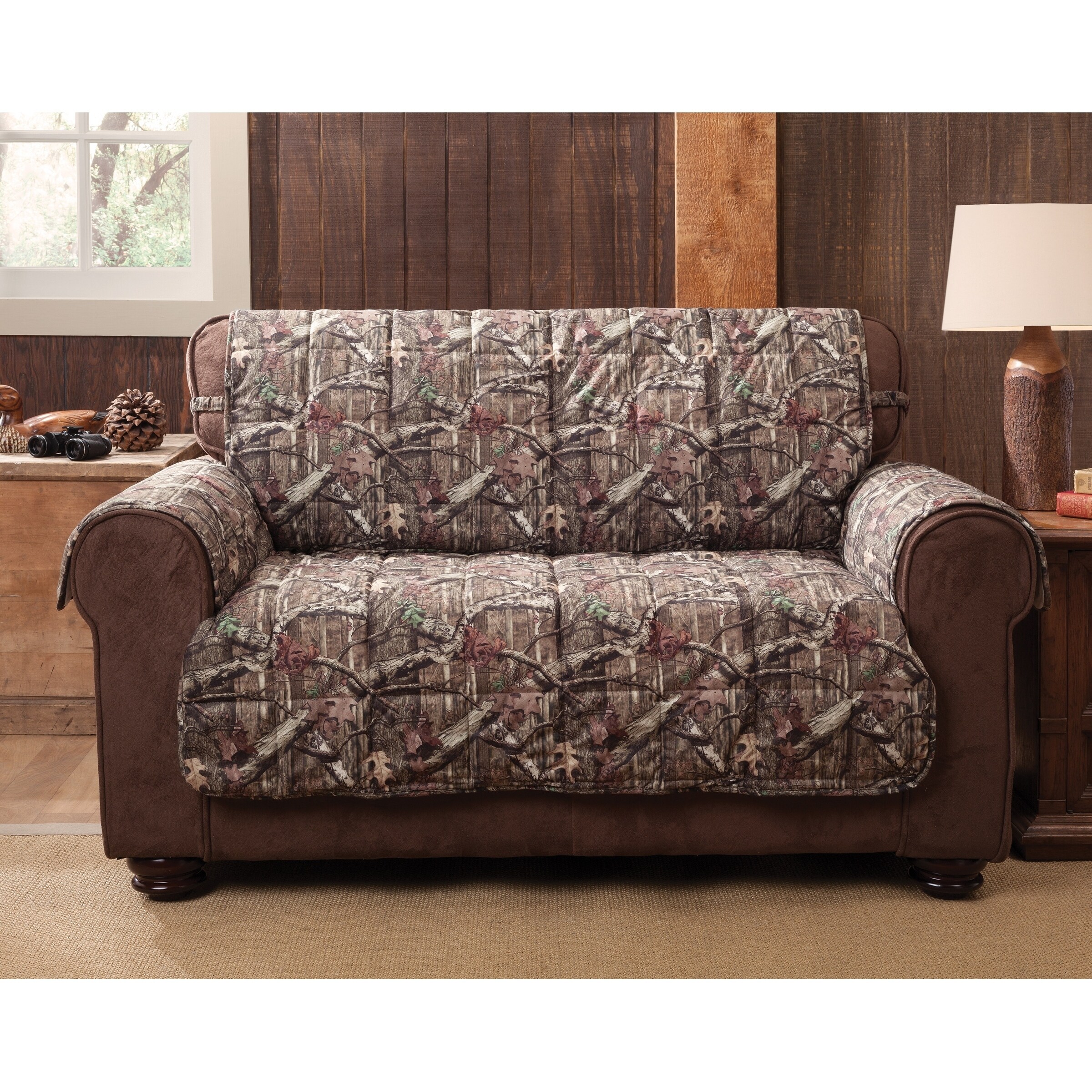 Shop Mossy Oak Break Up Infinity Sofa Slipcover Free Shipping