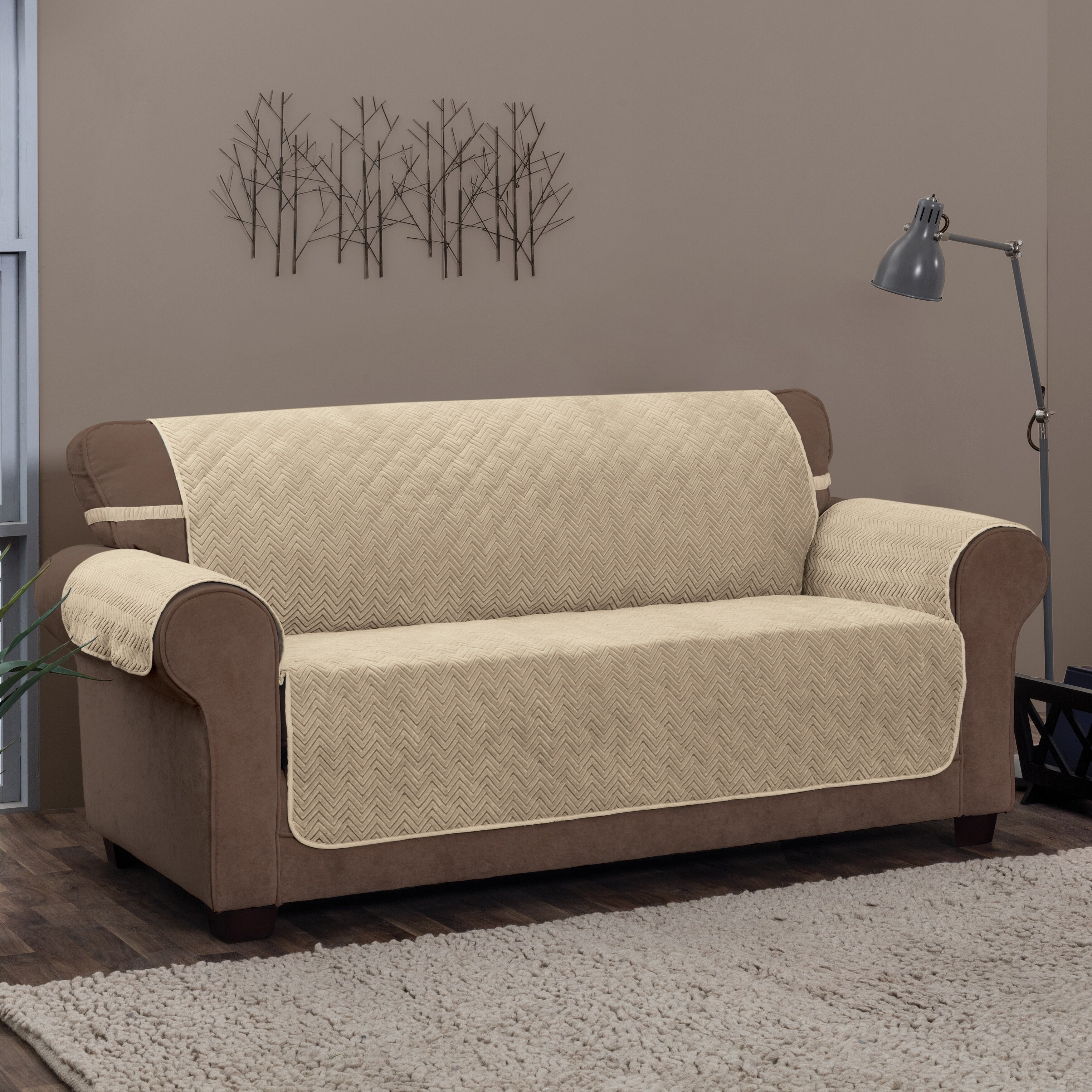 Shop Innovative Textiles Solutions Chevron Sofa Furniture