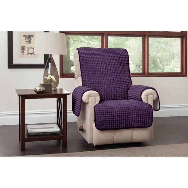 Shop Black Friday Deals On Innovative Textile Solutions Puffs Plush Recliner Furniture Protector Overstock 20759151 Chocolate