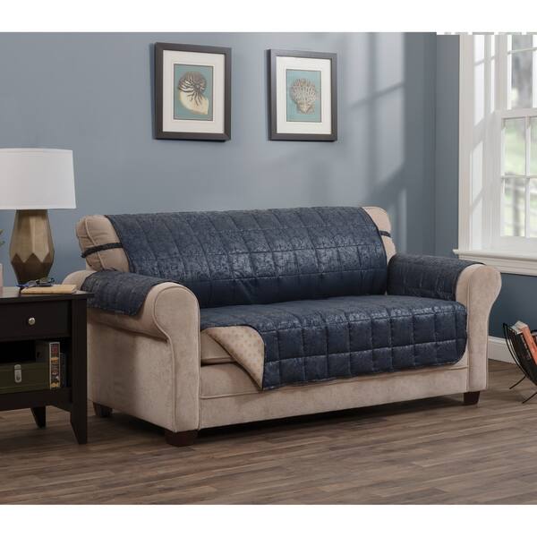 Shop Innovative Textile Solutions Brentwood Faux Leather Sofa