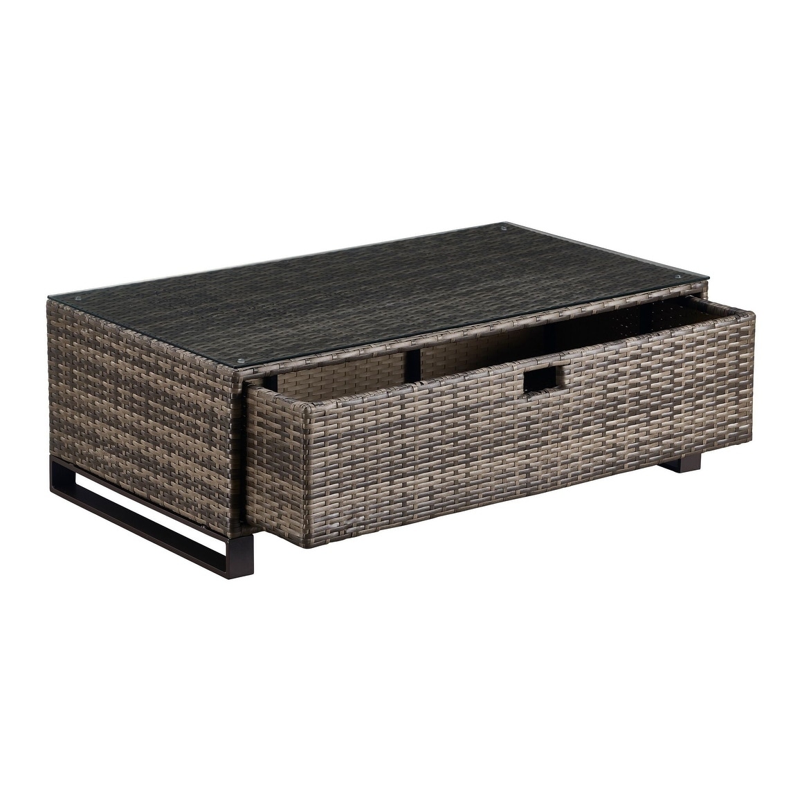 Outdoor Coffee Table With Storage