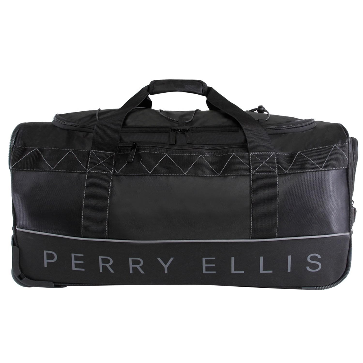 perry ellis rolling duffel bag