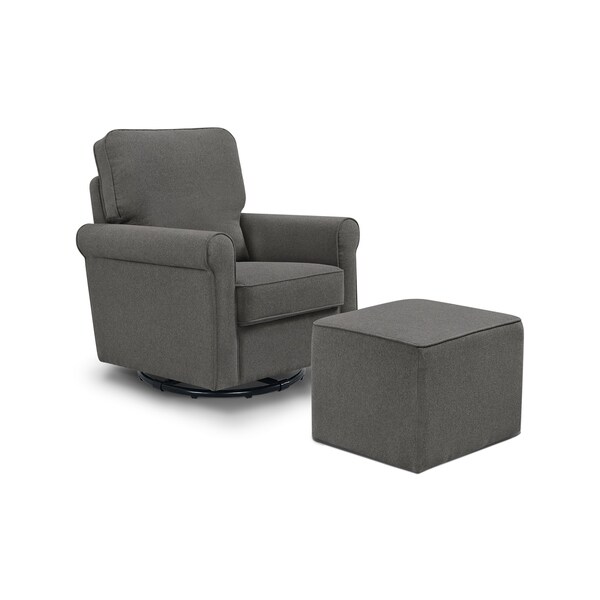 davinci maya swivel glider and ottoman set