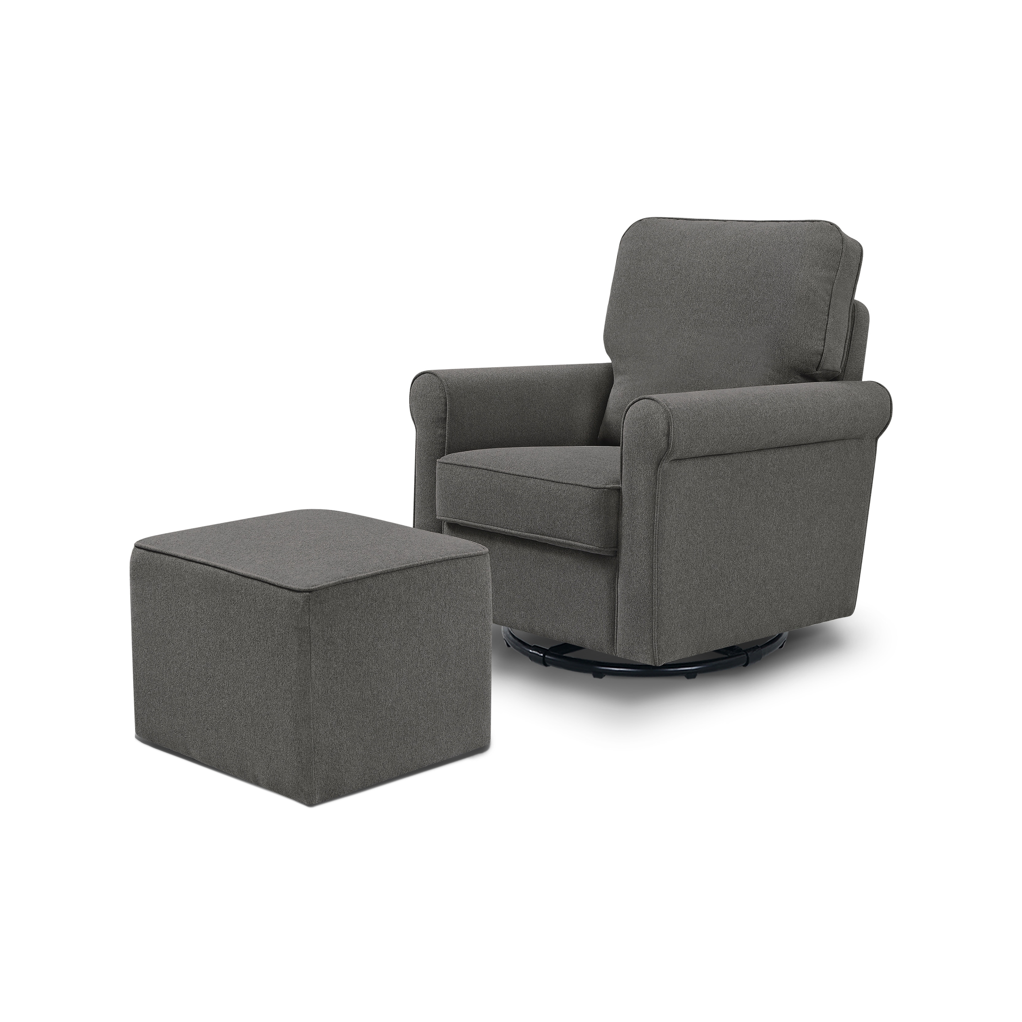 Davinci maya swivel store glider and ottoman set