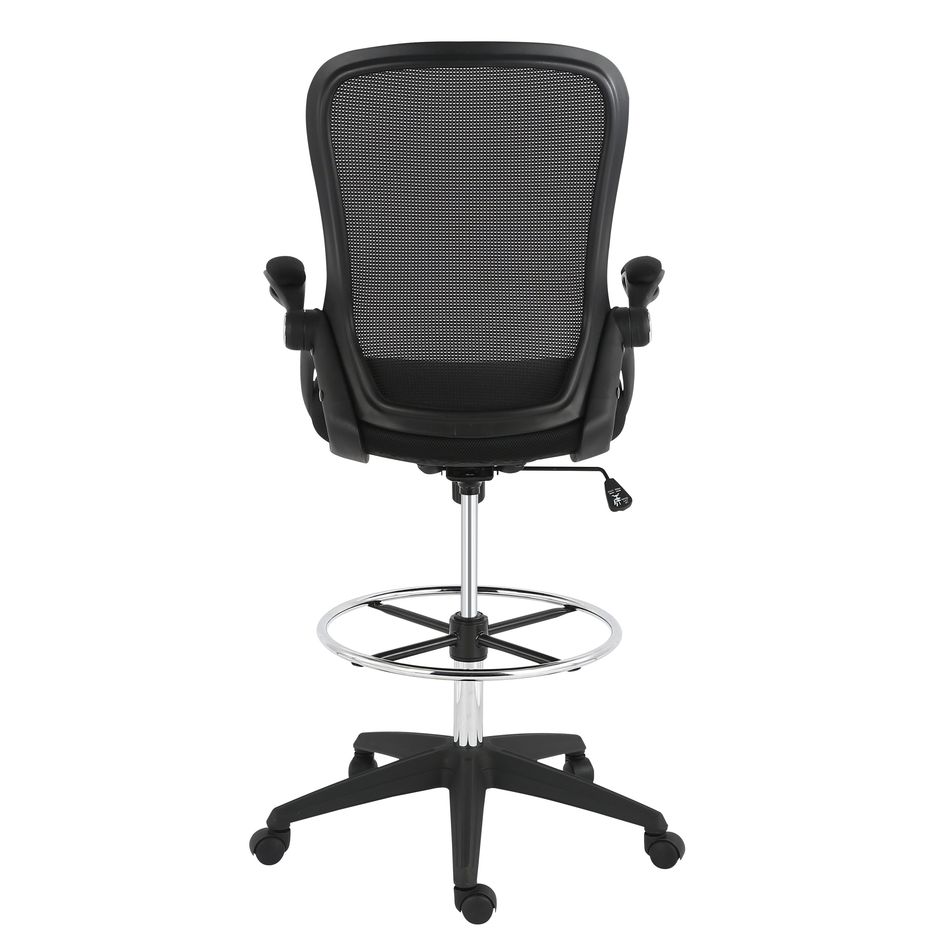 EdgeMod Sadia Drafting Chair in Mesh Black | eBay