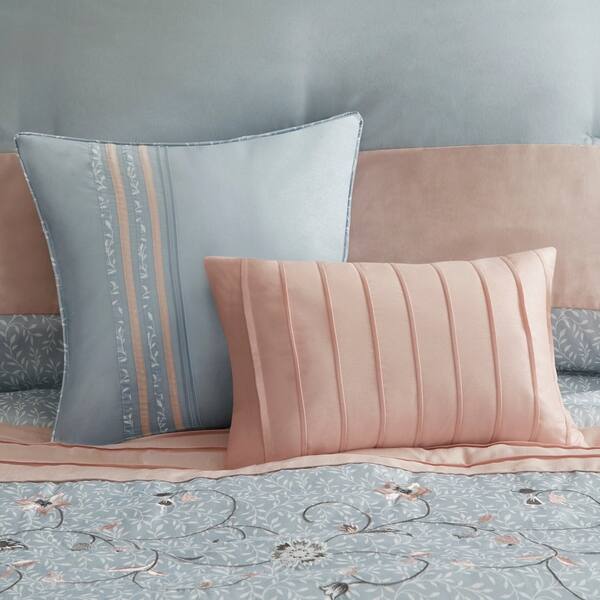 Shop Madison Park Belle Embroidered 7 Piece Comforter Set On