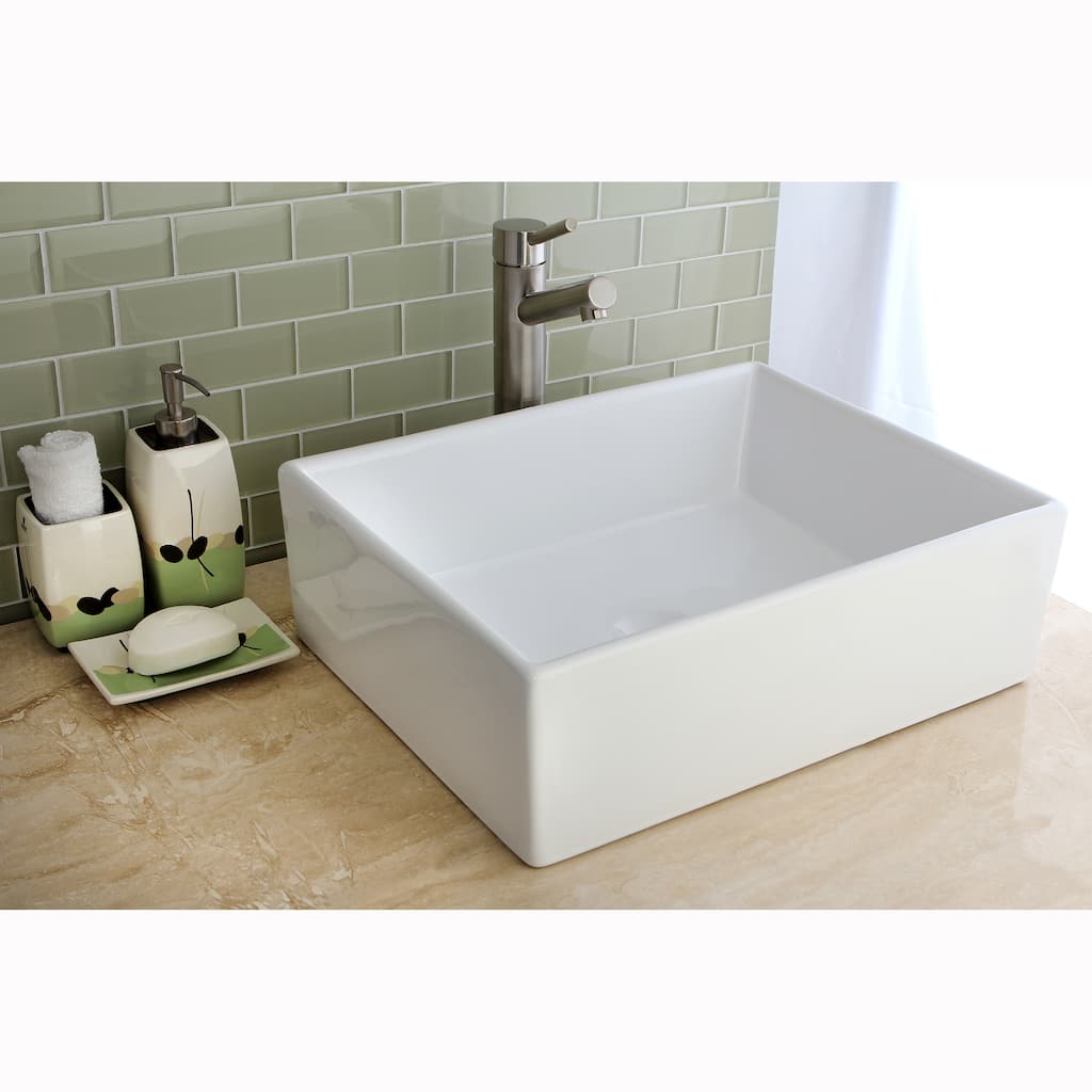 Elements Vessel Vitreous China Sink