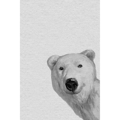 What Up Bear?' Painting Print on Wrapped Canvas - Multi-color