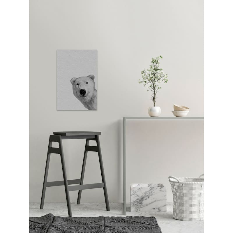 What Up Bear?' Painting Print on Wrapped Canvas - Multi-color