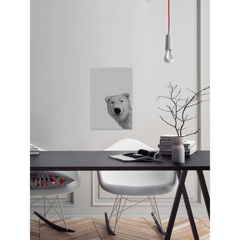 What Up Bear?' Painting Print on Wrapped Canvas - Multi-color
