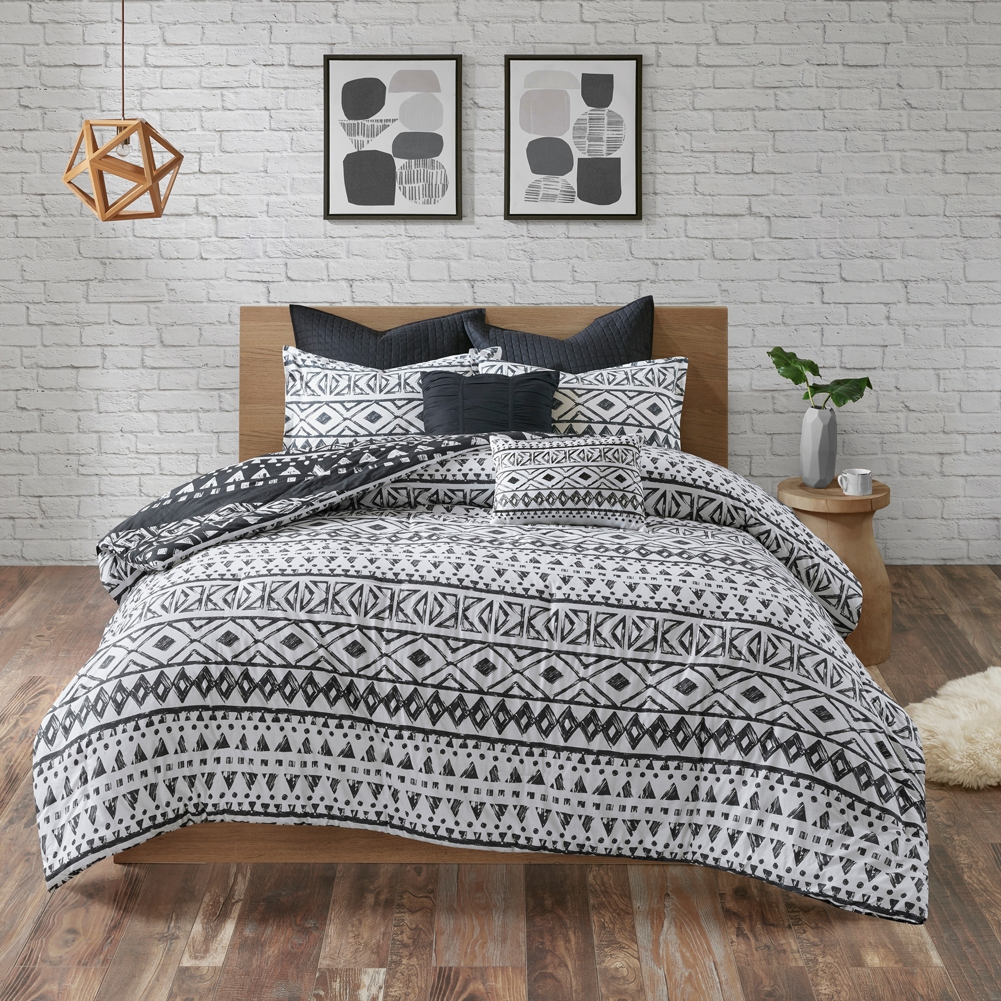 Shop Urban Habitat Cora 7 Piece Cotton Duvet Cover Set Free