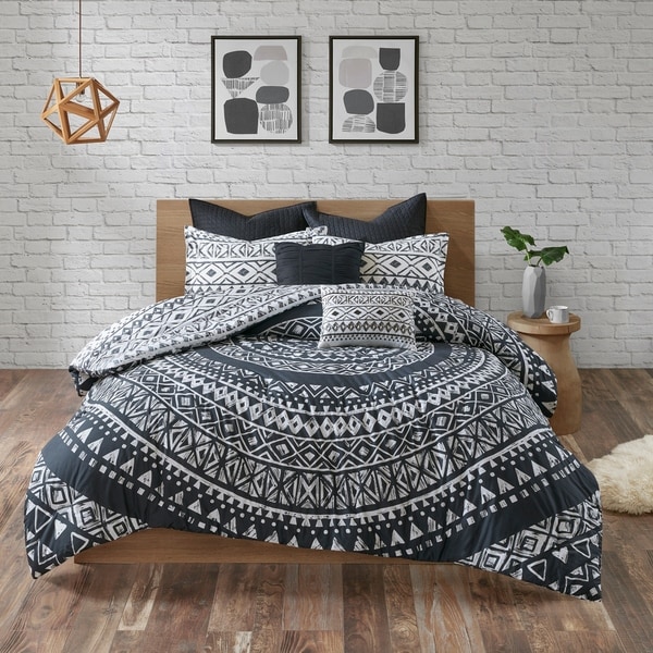 Urban Habitat Cora 7 Piece Cotton Duvet Cover Set