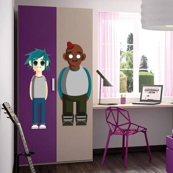 Shop Music Band Full Color Wall Decal Sticker An 567 Frst Size 30