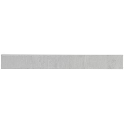 Quartzite Inspired 3x24-inch Bullnose in Wanderlust White - 3x24
