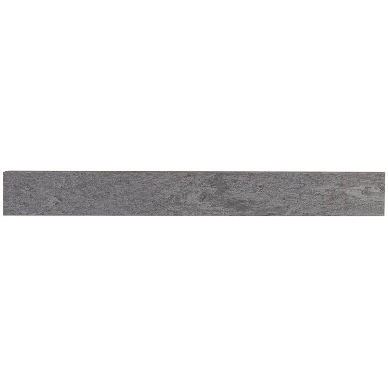 Quartzite Inspired 3x24-inch Bullnose in Global Gray - 3x24
