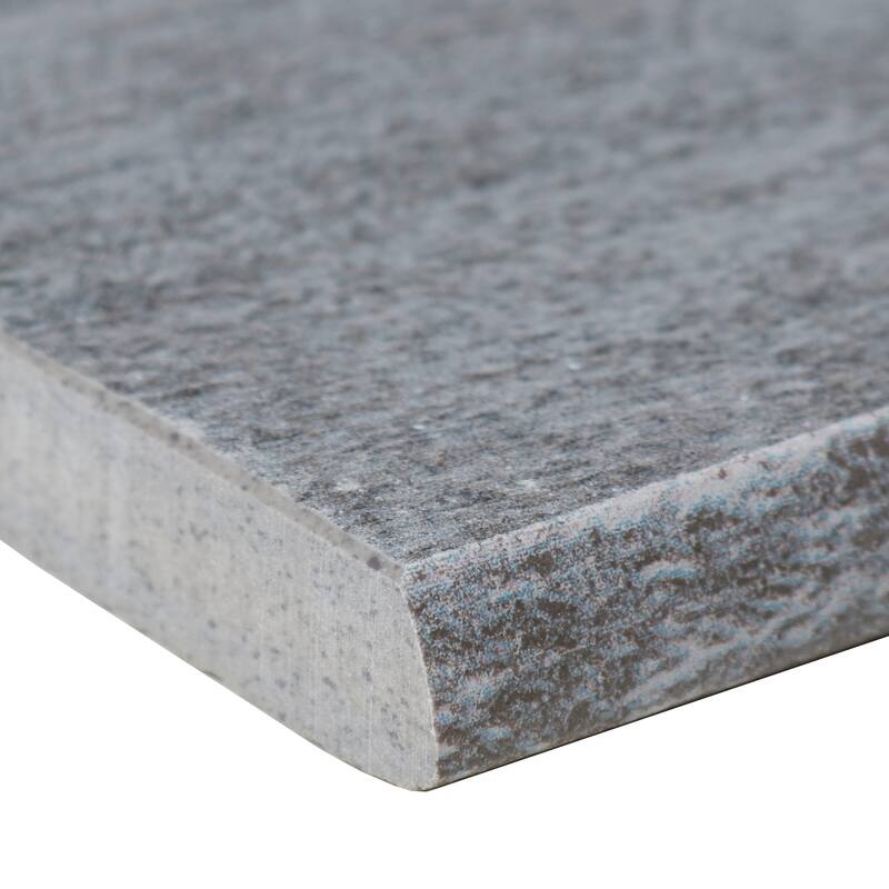 Quartzite Inspired 3x24-inch Bullnose in Global Gray - 3x24