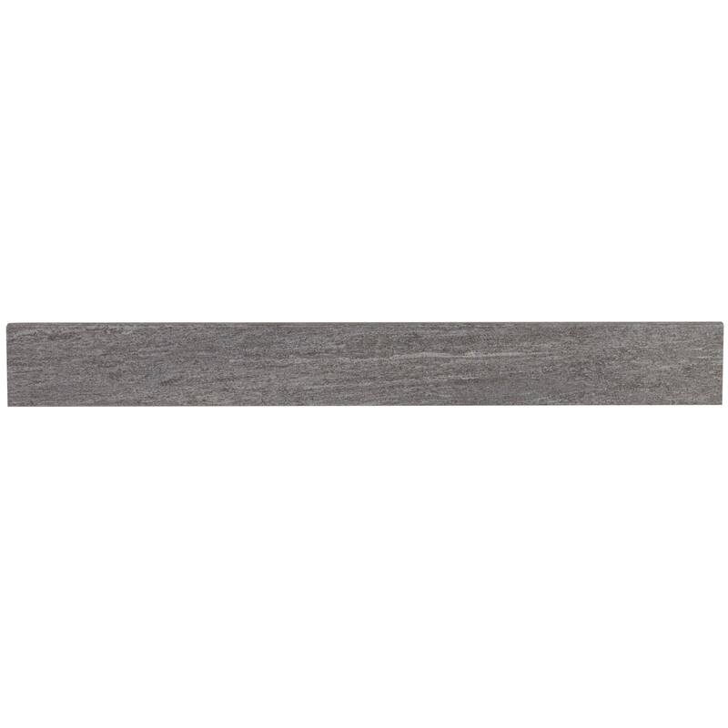 Quartzite Inspired 3x24-inch Bullnose in Global Gray - 3x24