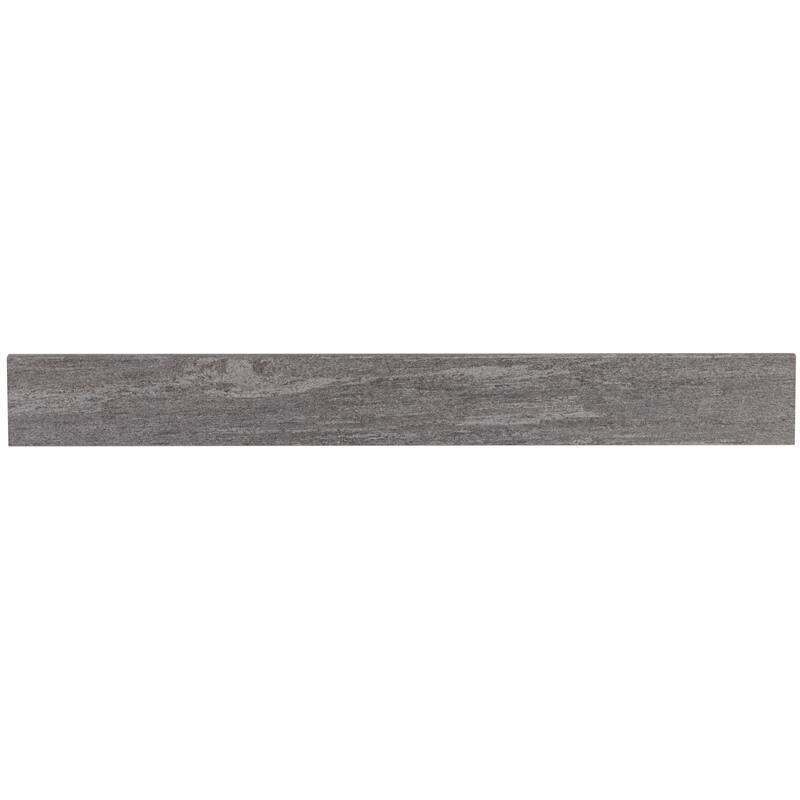 Quartzite Inspired 3x24-inch Bullnose in Global Gray - 3x24