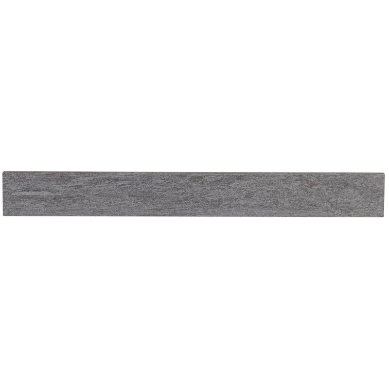 Quartzite Inspired 3x24-inch Bullnose in Global Gray - 3x24
