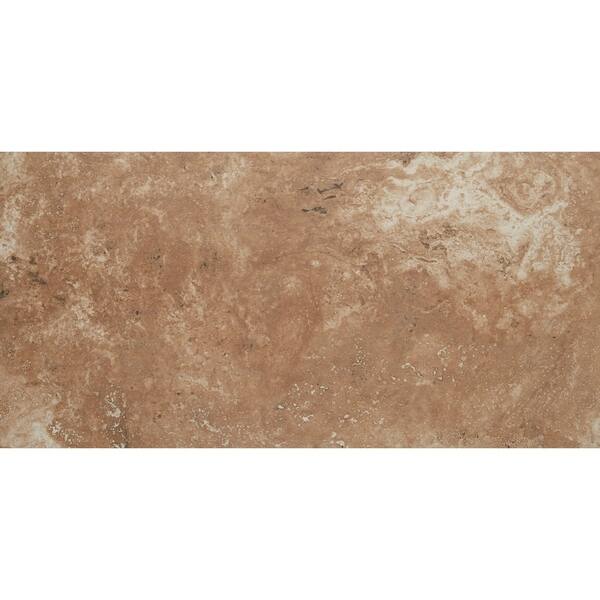 Stone Visual 12x24 Inch Glazed Porcelain Floor Tile In Cottage Brown 12x24 Overstock 20771531