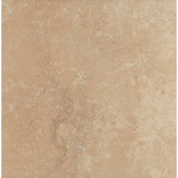 Shop Natural Stone Visual 18x18 Inch Ceramic Floor Tile In Acacia