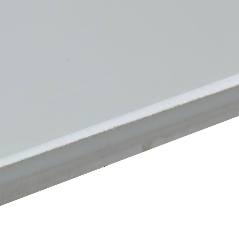 Classic Ceramic 3x6-inch Bullnose 6-inch side in Arctic White - 3x6
