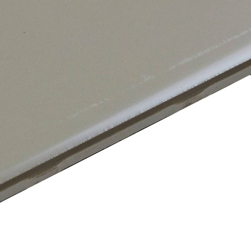Sophisticated 4x8-inch Glazed Ceramic Field Tile in Matte Architectural Gray - 4x8